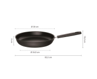 FISKARS Patelnia 30 cm HARD FACE (1052225) - 1379432 - zdjęcie 3